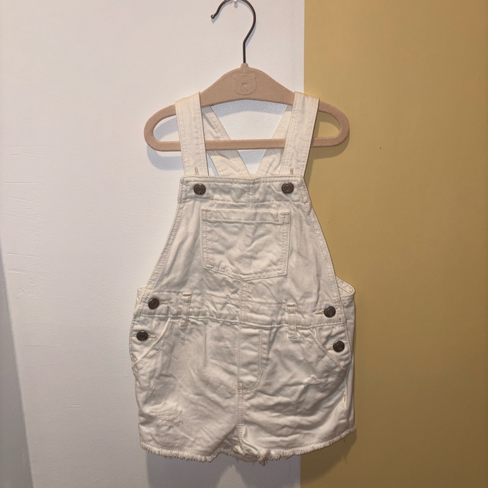 GAP Kids Off-White Overalls